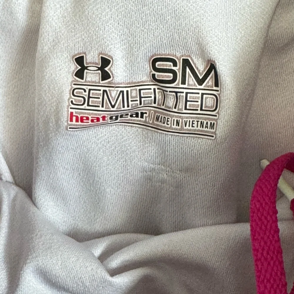 💙Under Armour Women's Athletic semi fitted Shorts - Purple and Multicolor - Picture 6 of 8